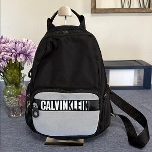 Calvin Klein Athleisure Nylon Small Backpack - Very Gently Used